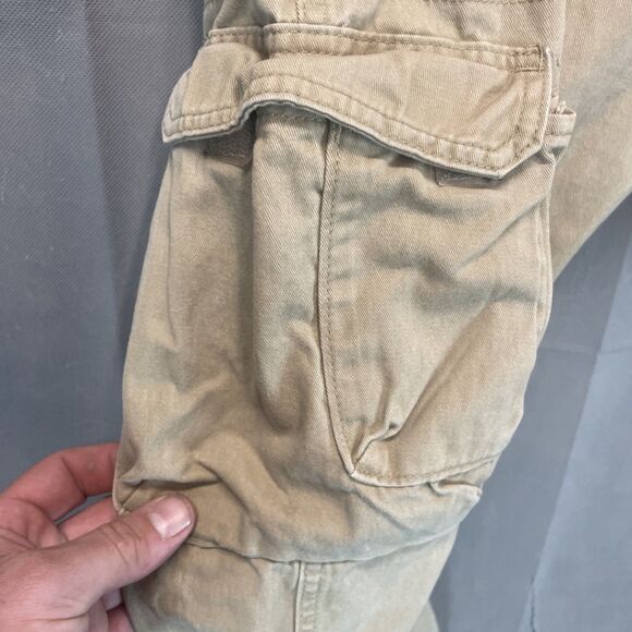 Wrangler Cargo Khaki Pants 70BRWS7 38x 30 - Picture 4 of 11